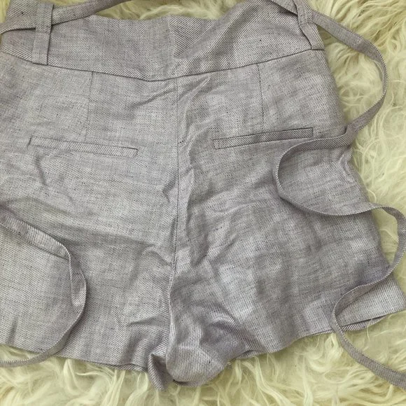 IRO Lafa Paperbag High Waist Shorts